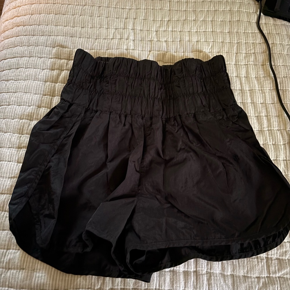 Free People Movement Black Shorts